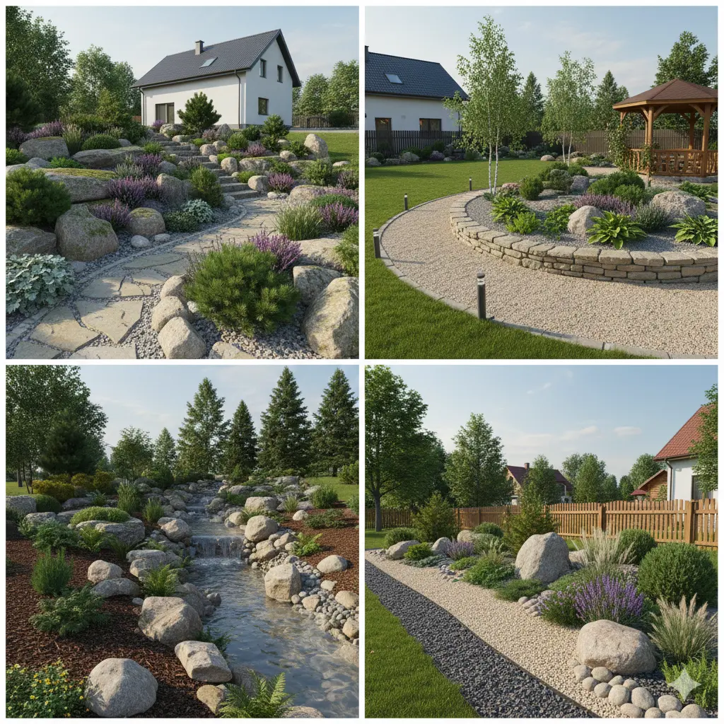 3D sodo projektavimo vizualizacija